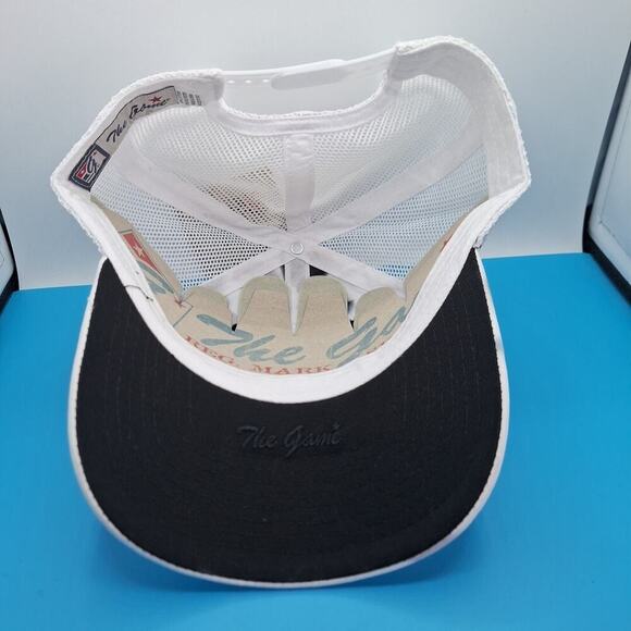 New Orleans Saints Tie Dye Trucker Snapback Patch Hat Cap NFL The Game Cotton - Picture 6 of 8